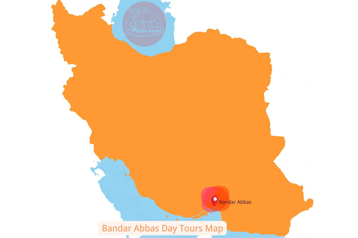 Explore Iran Bandar Abbas trips route on the map!